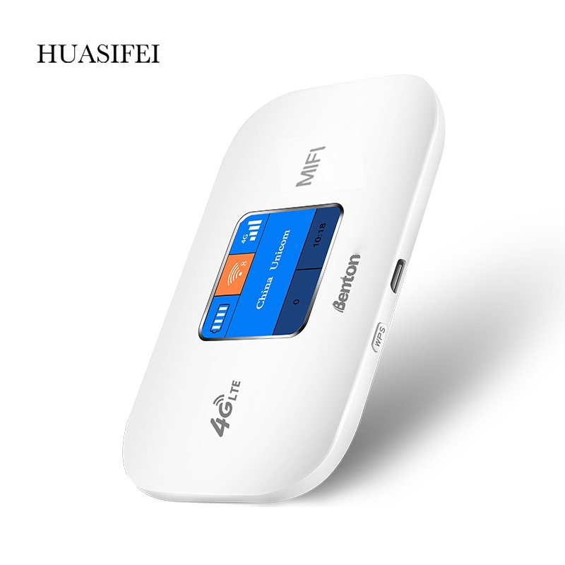 HUASIFEI 4G Universal Wifi Router Mobile Hotspot MifiS Unlock Modem150Mbps Modem Wireless 3G 4G WIFI with SIM Card Slot